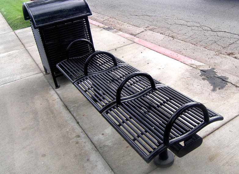 anti-homeless devices